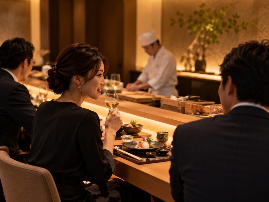 Counter restaurants in Toranomon for business dinners and entertaining